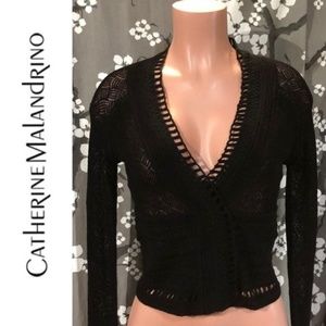 NWT Lace Knit Sexy Cardigan Sweater